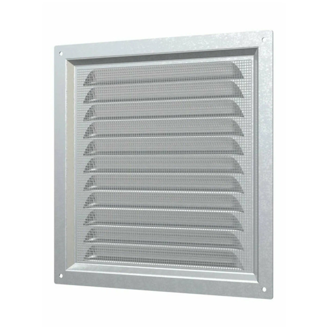 Вентрешетка Era 2020МЦ 200*200 мм металлическая оцинкованная