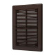 Вентрешетка Storm BR-1825 182*252 мм разборная коричневая