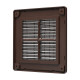 Вентрешетка Storm BR-1515 150*150 разборная коричневая
