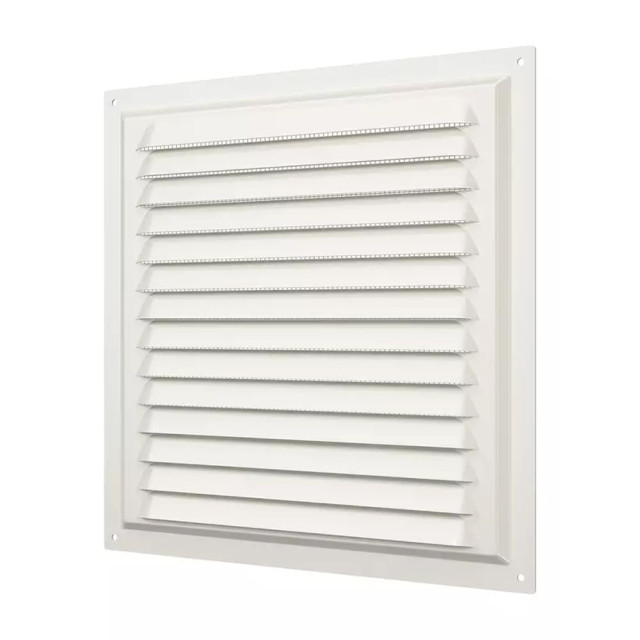 Вентрешетка Era 2020МЭ Ivory 200*200 мм вытяжная стальная бежевая