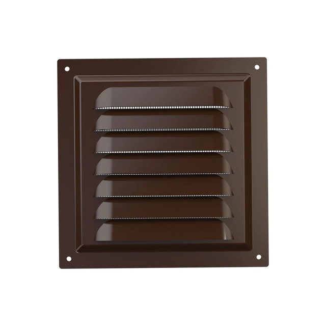 Вентрешетка Era 1515МЭ 150*150 мм коричневая