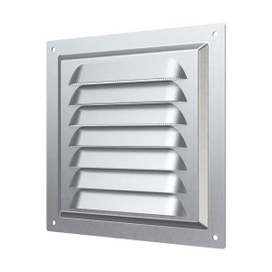 Вентрешетка Era 1515МЦ 150*150 мм металлическая оцинкованная