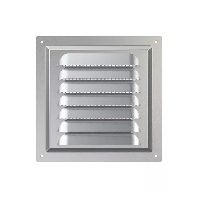 Вентрешетка Era 1515МЦ 150*150 мм металлическая оцинкованная