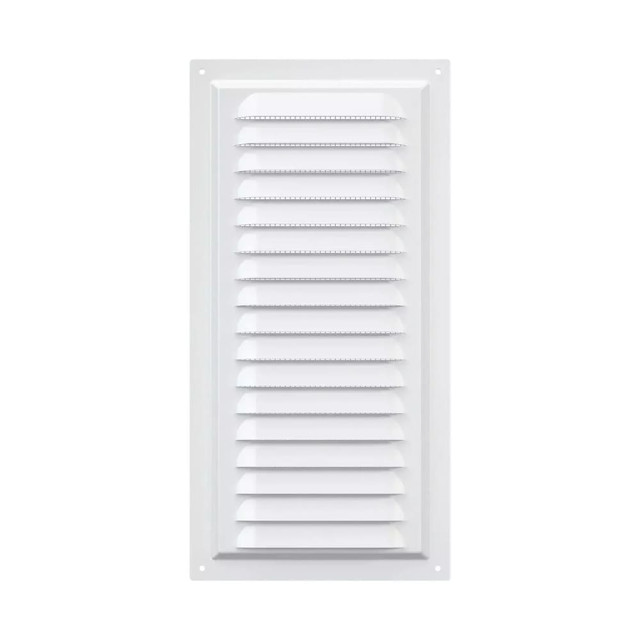 Вентрешетка Era 1530МЭ 150*300 мм металлическая белая