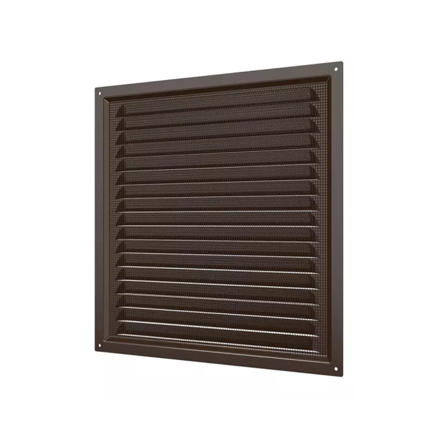 Вентрешетка Era 3030МЭ кор 300*300 мм коричневая