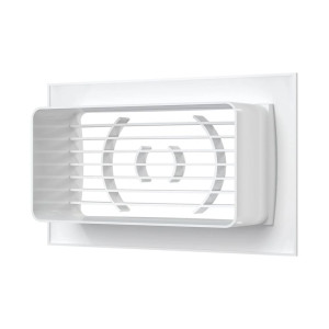 Вентрешетка Era 140*85 мм с фланцем 55*110 мм