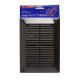 Вентрешетка Storm BR-1825 182*252 мм разборная коричневая