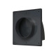 Вентрешетка Storm KF-1717-F100GR 170*170 мм фасадная с обратным клапаном и фланцем 100 мм серая