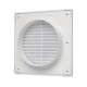 Вентрешетка Storm RP1717-F125 170*170 мм с фланцем 125 мм