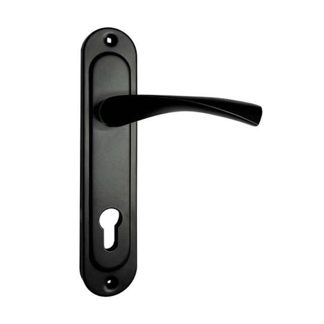 Ручка дверная Lockit A45-85 на планке черная