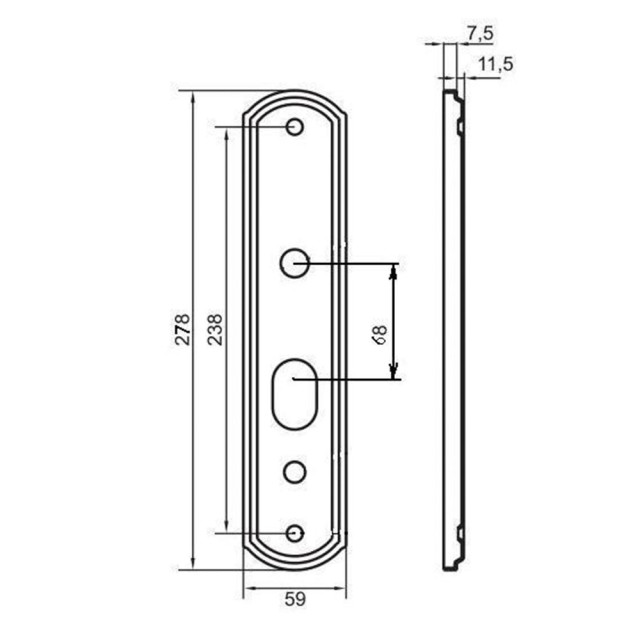 Ручка Palladium 40 универсальная