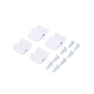 Крепление для москитной сетки Palladium MS MET WW металл белая 4 шт