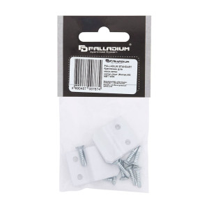 Крепление для москитной сетки Palladium MS MET WW металл белая 4 шт