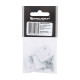 Крепление для москитной сетки Palladium MS MET WW металл белая 4 шт