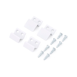 Крепление для москитной сетки Palladium MS PL WW пластик белая 4 шт
