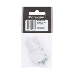 Крепление для москитной сетки Palladium MS PL WW пластик белая 4 шт