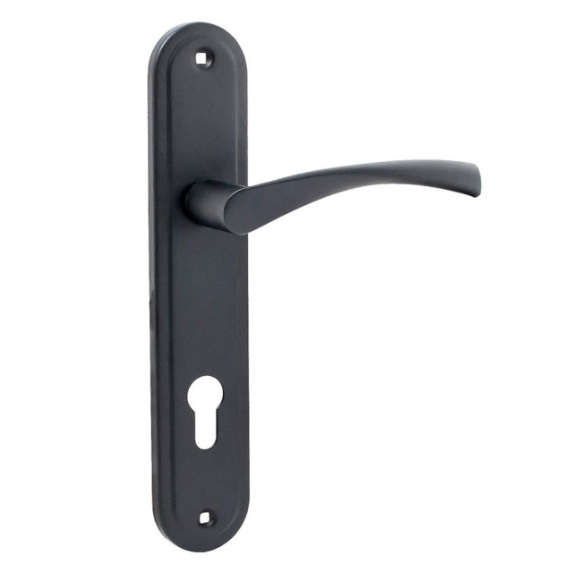 Комплект ручек Аллюр 103-1 85 мм BL матовый черный