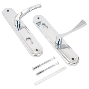 Комплект ручек Аллюр 103-1 85 мм CP хром