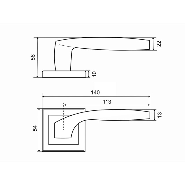 Ручка Фабрика Замков A 203 LPD