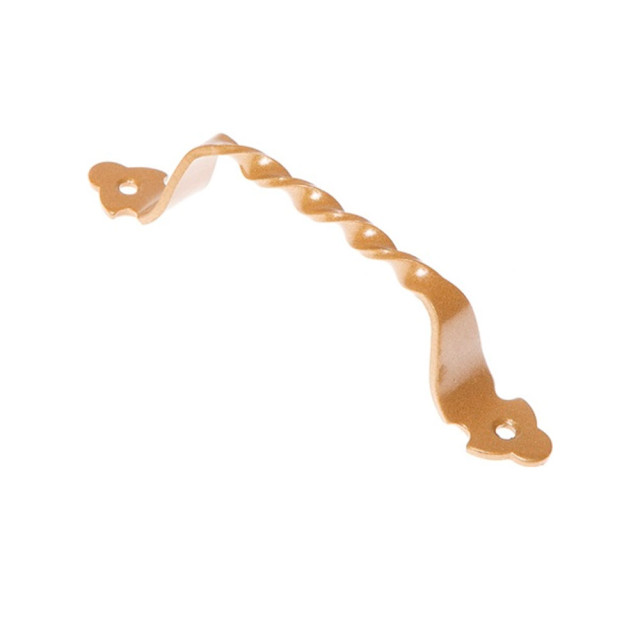 Ручка-скоба 80мм витая, зол.металлик Starfix