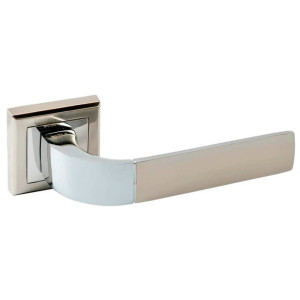 Ручки дверные Vela Орион SN/CP 00006812 матовый никель/хром