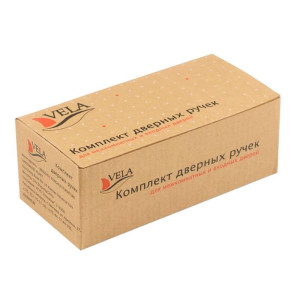 Ручки дверные Vela Орион SN/CP 00006812 матовый никель/хром