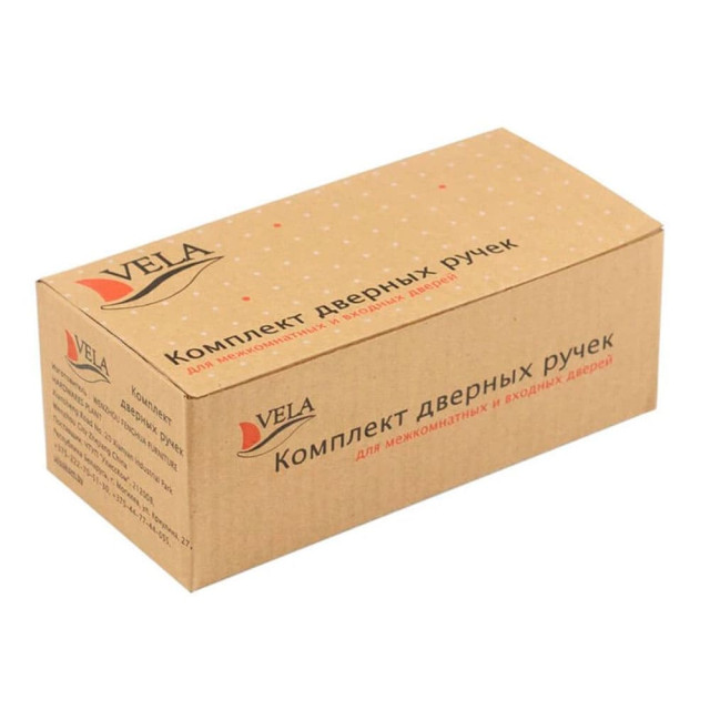 Ручки дверные Vela Орион SN/CP 00006812 матовый никель/хром