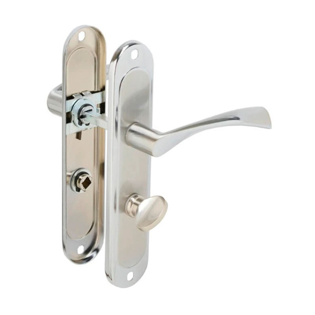 Ручки на планке Vela 62.23 WC SN/CP-L 00070395 сатин/хром