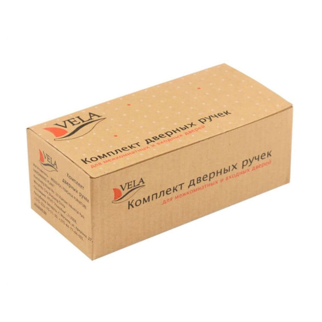 Ручки дверные Vela Мерано Black FTE26-E123 00005859 черный