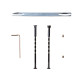 Ручки на планке Vanger HP-85.1823-BLM 00035147