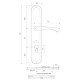 Ручки на планке Vanger HP-85.1823-BLM 00035147