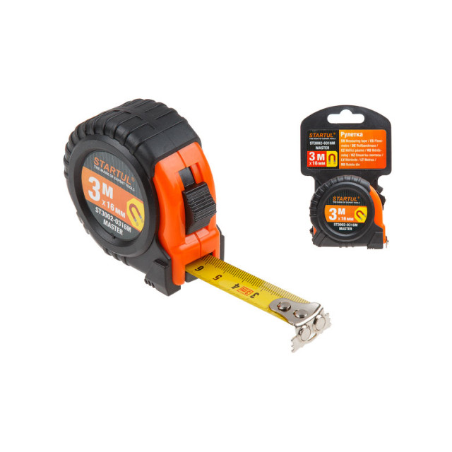 Рулетка Startul Master ST3002-0316M с магнитом 3 м*16 мм
