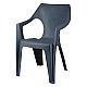 Кресло Decorona ДеФорма DC628720026 графитовый шторм 550*535*785 мм