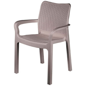 Стул InGreen Rattan пластиковый 506*580*833 мм французский платан