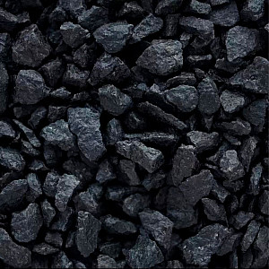 Щебень окрашенный гранитный РуБелЭко 5-10 мм черный 20 кг