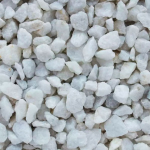 Щебень РуБелЭко 10-20 мм мраморно-белый 20 кг