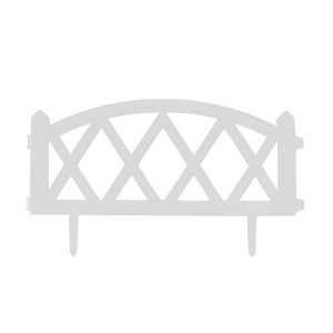 Забор декоративный Гарденпласт Modern №4 белый