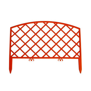 Забор декоративный Гарденпласт Romanika №1 терракот