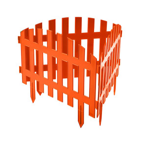 Забор декоративный Гарденпласт Renessans №2 терракот