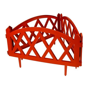 Забор декоративный Гарденпласт Modern №4 терракот