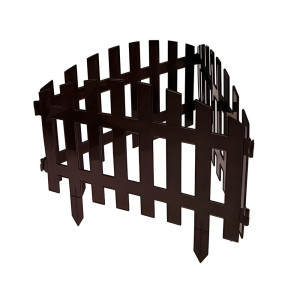 Забор декоративный Гарденпласт Renessans №2 шоколад