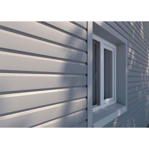 Сайдинг ТехноНиколь Оптима Корабельный брус эдельвейс