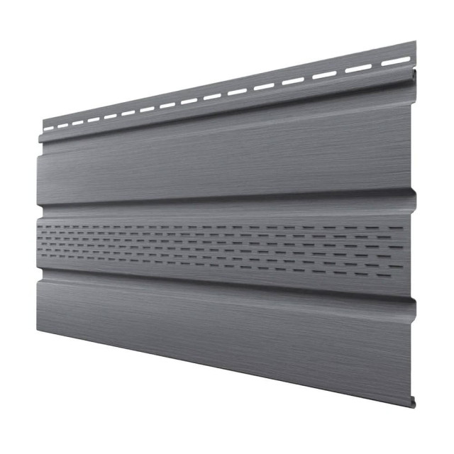 Софит ТехноНиколь Оптима перфорированный частично бруния 302*3000 мм