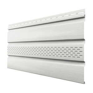 Софит ТехноНиколь Оптима перфорированный частично жасмин 302*3000 мм