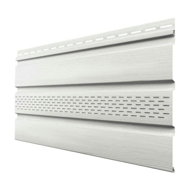 Софит ТехноНиколь Оптима перфорированный частично жасмин 302*3000 мм