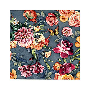 Салфетки декоративные Bouquet Home Collection Classic Красивые цветы 25333 33*33 см 3 слоя 20 шт