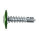 Саморез с прессшайбой 4.2*16 мм Starfix SMZ1-87144-50 цинк со сверлом RAL 6005 зеленый мох 50 шт