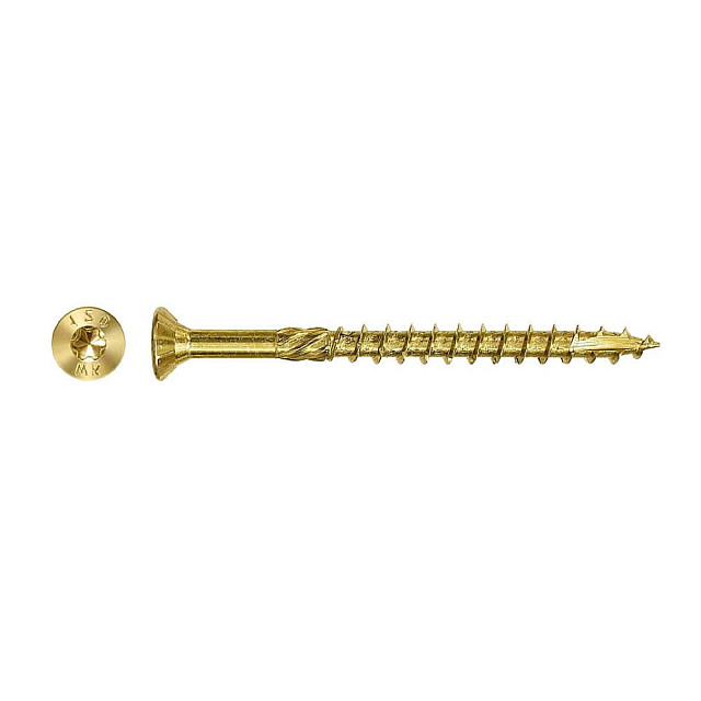 Шуруп конструкционный 6*120 мм Starfix SMC2-69008-100 по дереву потай TORX30 100 шт