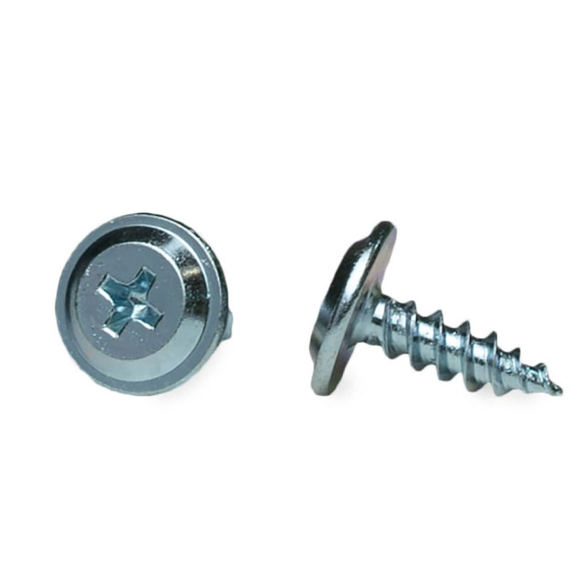 Саморез с прессшайбой 4.2*16 мм ЕКТ B009749 острый цинк 200 шт