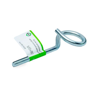 Крюк качельный M8*80 мм ЕКТ B009928 с метрической резьбой